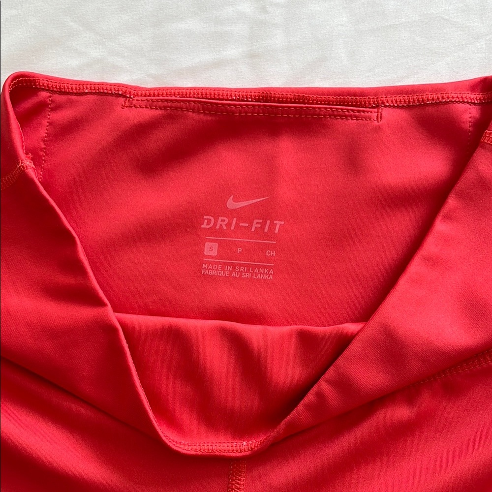 Nike Red Dri-FIT Top